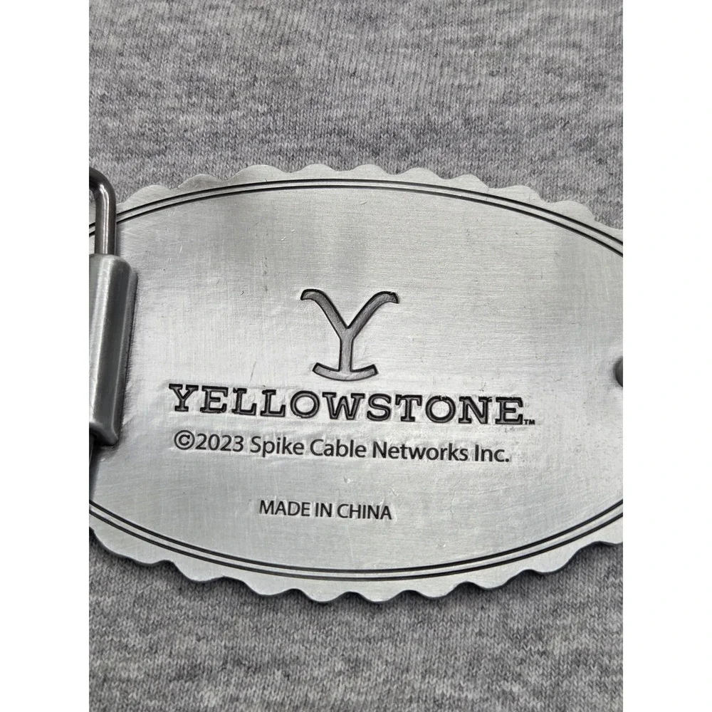 Yellowstone Dutton Ranch National Park Oversized Belt Buckle Western Large